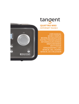 Tangent Audio Table Radio QUATTRO User manual