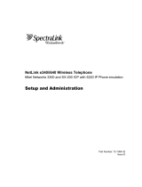 Spectralink NETLINK E340 User manual