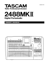 Tascam 2488MKII User manual