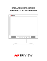 Tatung TLM-1706 User manual