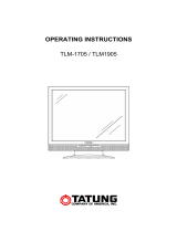 Tatung TLM-1705 User manual