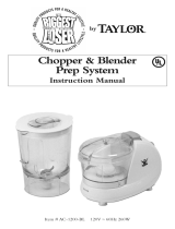 Taylor AC-1200-BL User manual
