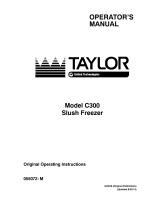 Taylor C300 User manual