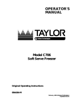 Taylor C706 User manual