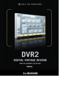 TC electronic SDN BHD DVR2 User manual