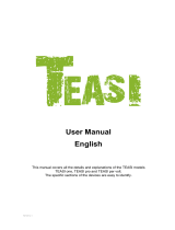Teasi ONE User manual