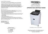 Techko AF080 User manual