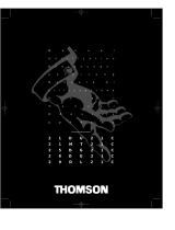 Technicolor - Thomson M8521E User manual