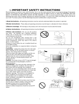 Technicolor - Thomson 20LCDB03B User manual