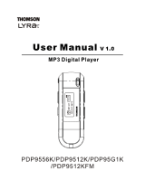 Technicolor - Thomson PDP9512K User manual