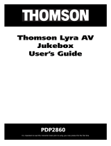 Thomson PDP2860 User manual
