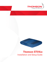 Technicolor - Thomson ST5x6v6 User manual