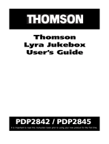 Technicolor - Thomson PDP2842 User manual