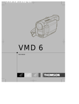 Technicolor - Thomson VMD 6 User manual