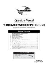 Tecumseh TH098SA User manual