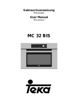 Teks Microwave MC 32 BIS Owner's manual