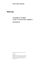 Tektronix AM 503B User manual