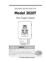 Teledyne 3020T User manual