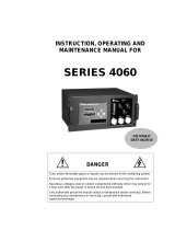 Teledyne 4060 User manual