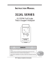 Teledyne 311XL User manual