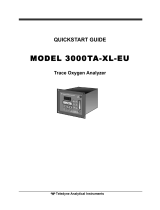 Teledyne 3000TA-XL-EU User manual