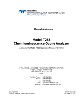 Teledyne T265 User manual
