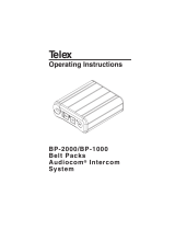 RTS BP-2000 User manual