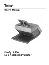 Telex P350 User manual