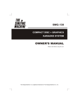 The Singing Machine SMG SMG-138 User manual
