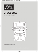 The Singing Machine STVG888W User manual