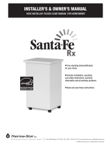 Therma-Stor Products Group Santa-Fe Rx Free-Standing Dehumidification User manual