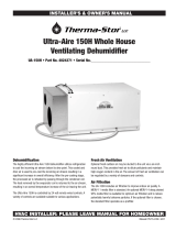 Therma-Stor Products Group UA-150H User manual
