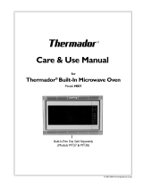 Thermador MT27 User manual