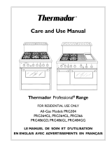 Thermador PRG304 PRG364GL User manual