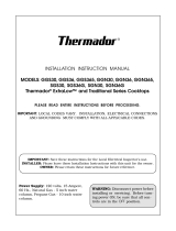 Thermador Cooktop GGN36 User manual