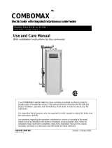 Thermo ProductsThermo COMBOMAX Models from 8 kW to 24 kW : 240 Volts ( single phase )