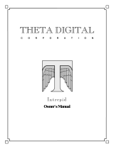 Theta Digital Intrepid User manual