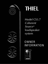 Thiel Audio ProductsCS3.7