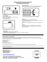 Maverick Motorized Robo Fork RF-62 User manual