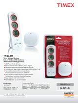 Timex TX6130 User manual