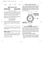 Timex W-140-US User manual