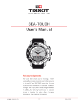 Tissot SEA-TOUCH 145 User manual