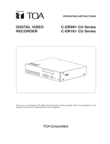 TOA ElectronicsC-DR161 CU Series