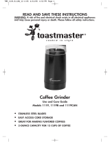 Toastmaster 1119 User manual