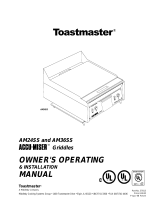Toastmaster AM24SS User manual