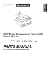 Toastmaster A710PA User manual