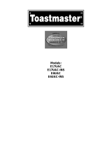Toastmaster E17UAC-INS User manual