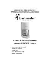 Toastmaster TCM10DWCAN User manual