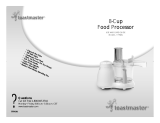 Toastmaster TFP8W User manual