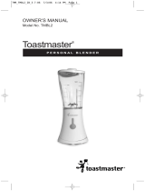 Toastmaster TMBL2 User manual
